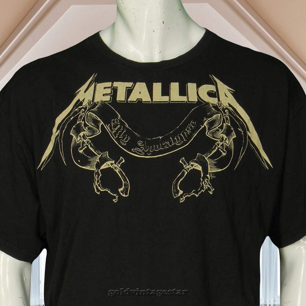 Y2K Metallica My Apocalypse Metal Rock Band T Shirt Tee XL